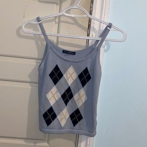 BRANDY MELVILLE one size Knit crop top